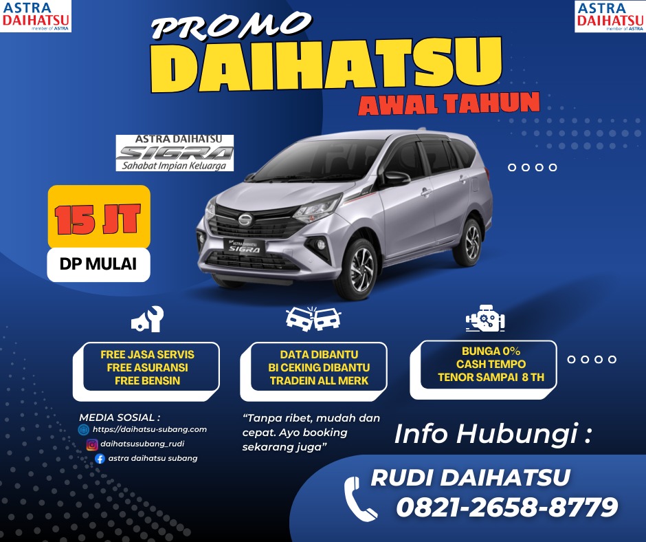 PROMO DAIHATSU BULAN INI