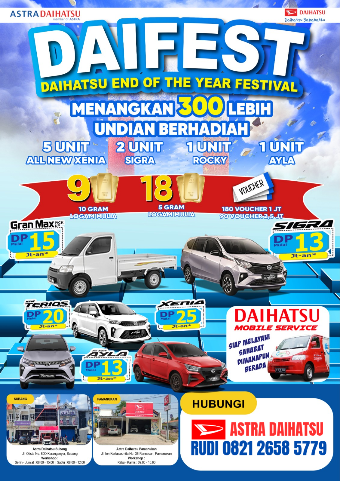 PROMO DAIHATSU AKHIR TAHUN